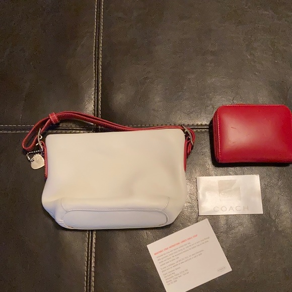Coach Handbags - Coach small hand purse and wallet Authentic
